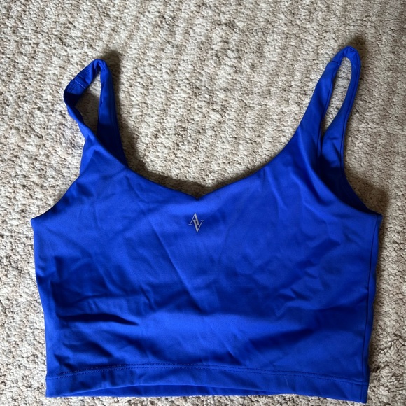 all access NYC workout cropped tank in Cobalt Blue size XS - Picture 2 of 2